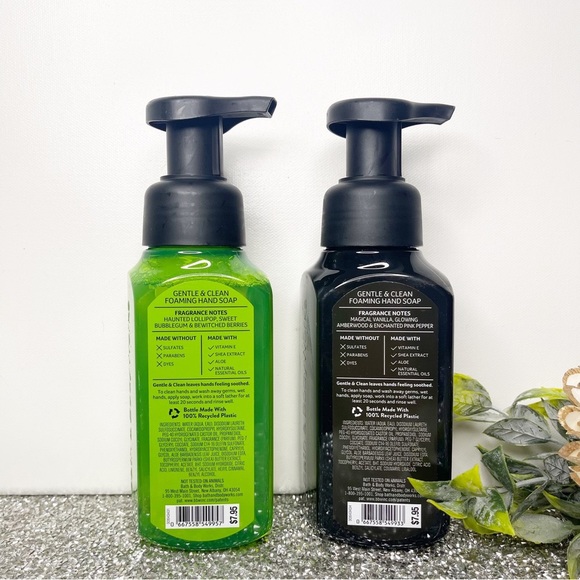 Bath & Body Works Halloween Hand Soaps Wicked Vanilla Woods & Spellbinding Sweet - Picture 2 of 2